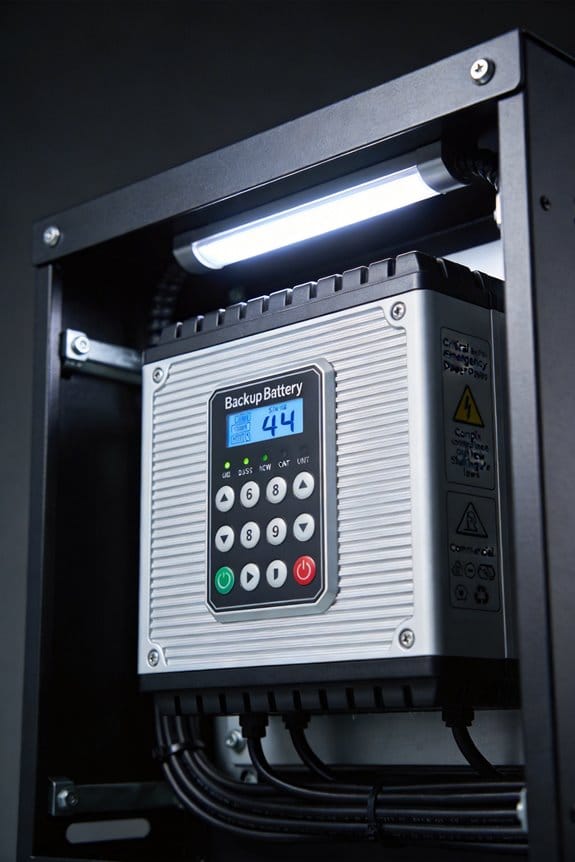 battery backup garage door opener