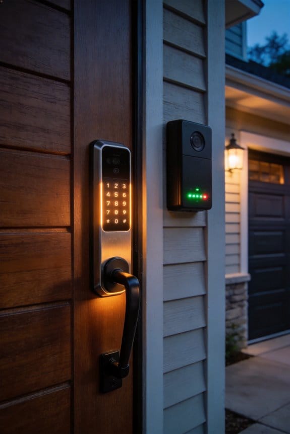 hidden mechanical smart locks
