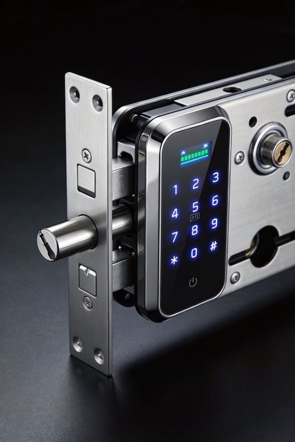 smart lock alarm compatibility