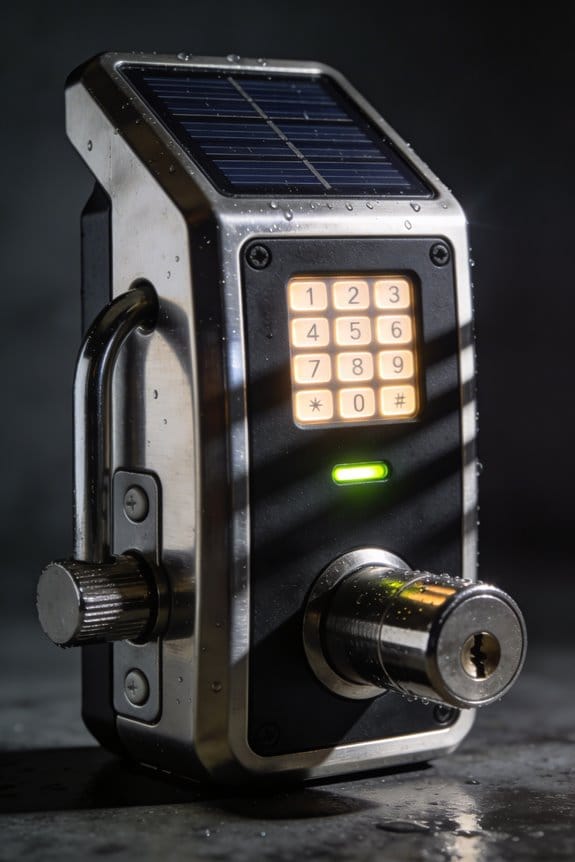 smart lock gate notifications