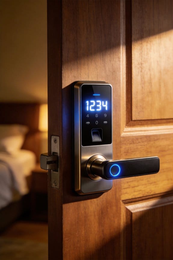 smart locks on bedrooms