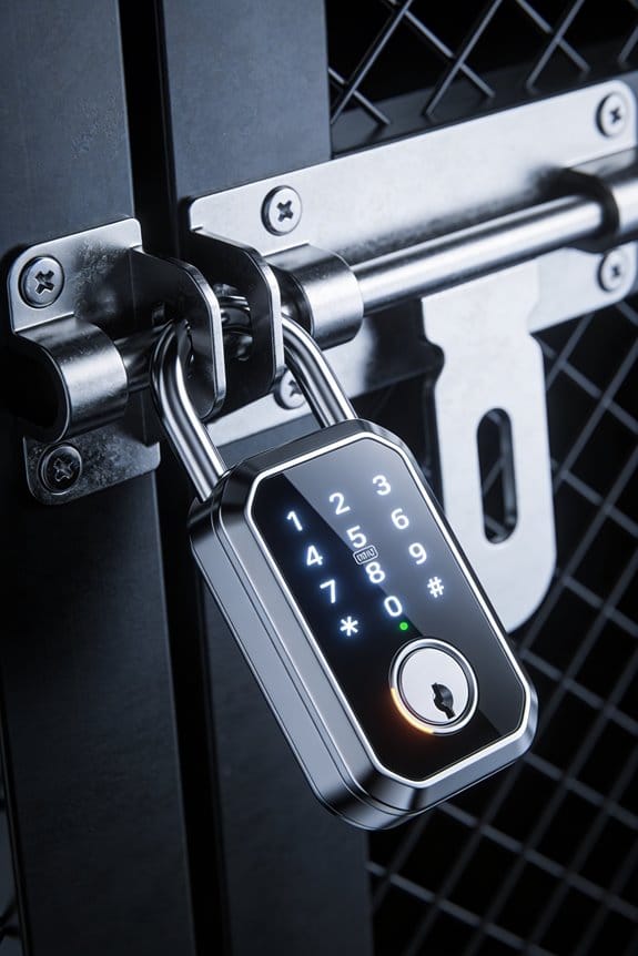 smart padlocks offer control