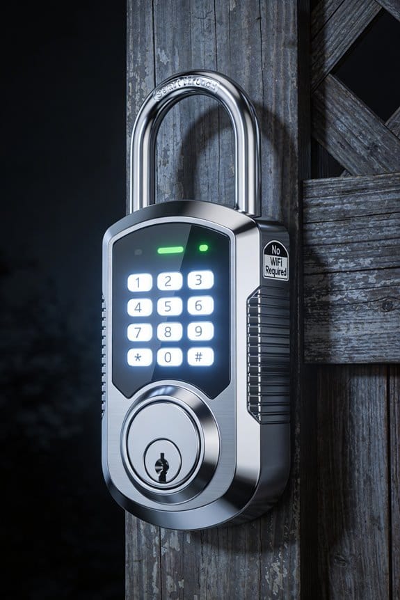 smart padlocks without wifi