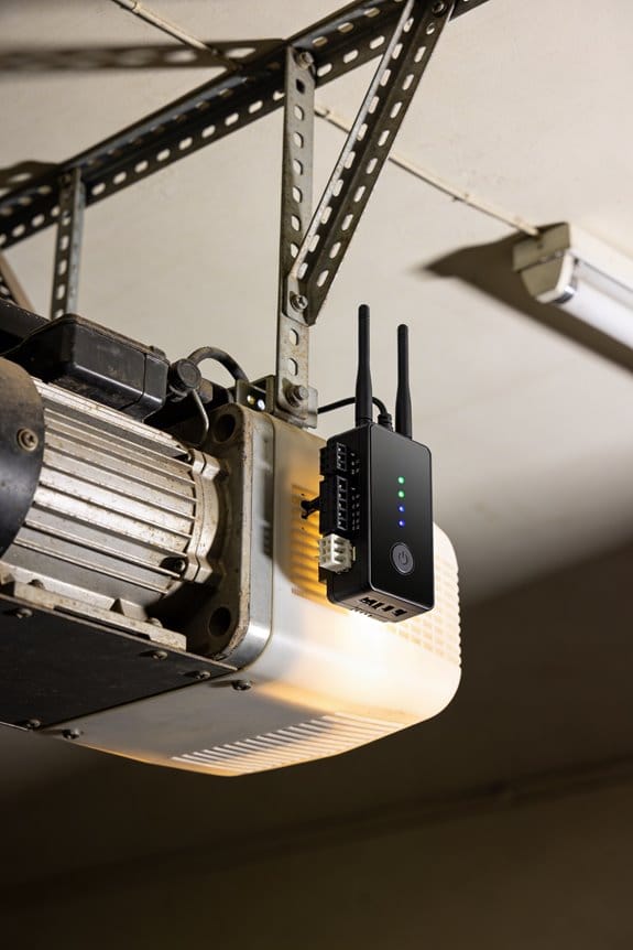 smart retrofitting of garage motors